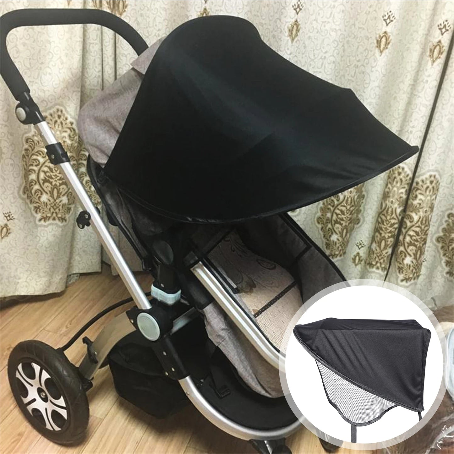 Para-soleil porte-bébé