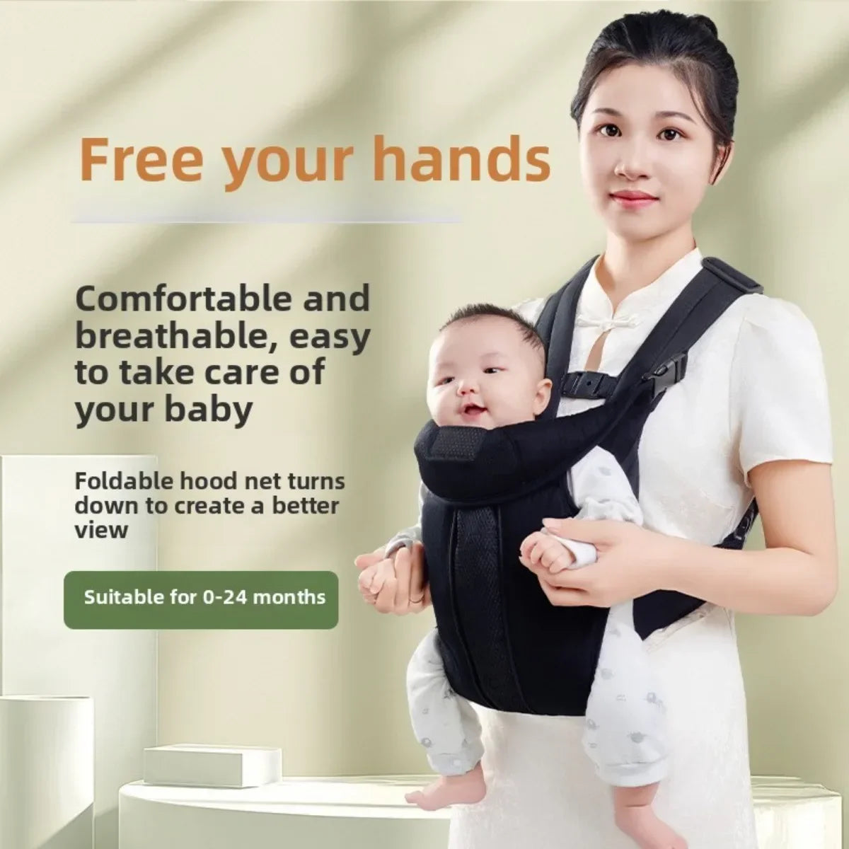 porte-bébé 0-6 mois
