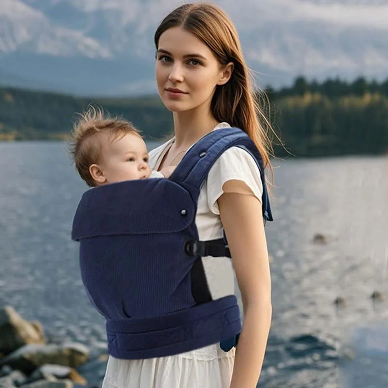 Porte-bébé en mesh doux et léger