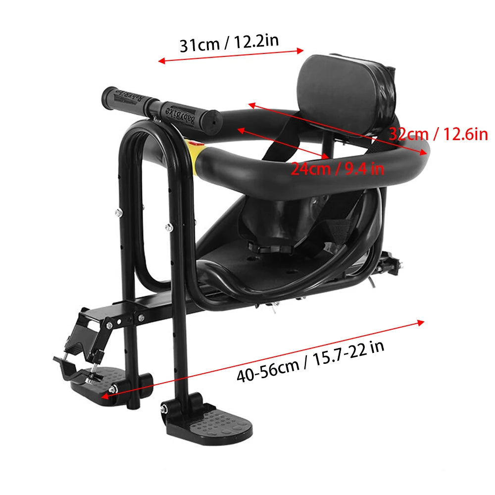 Vélo électrique avec porte-bébé