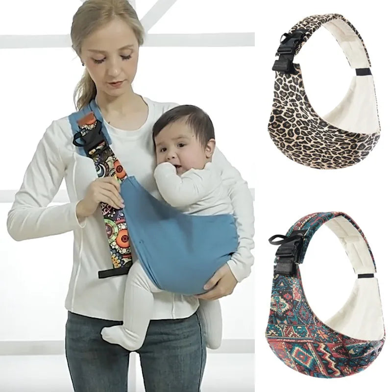 Porte-bébé en mesh doux et léger