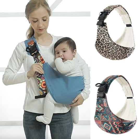 Porte-bébé en mesh doux et léger