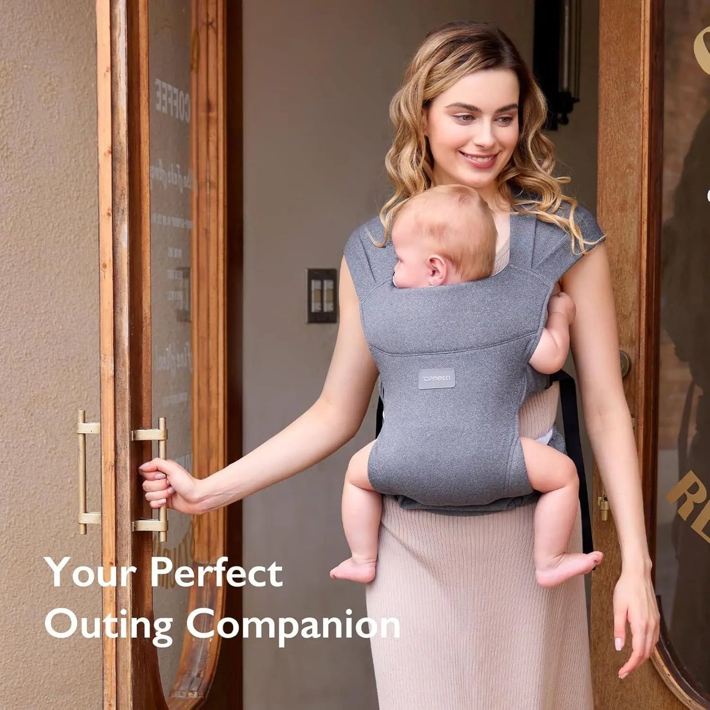 Porte-bébé sur le ventre