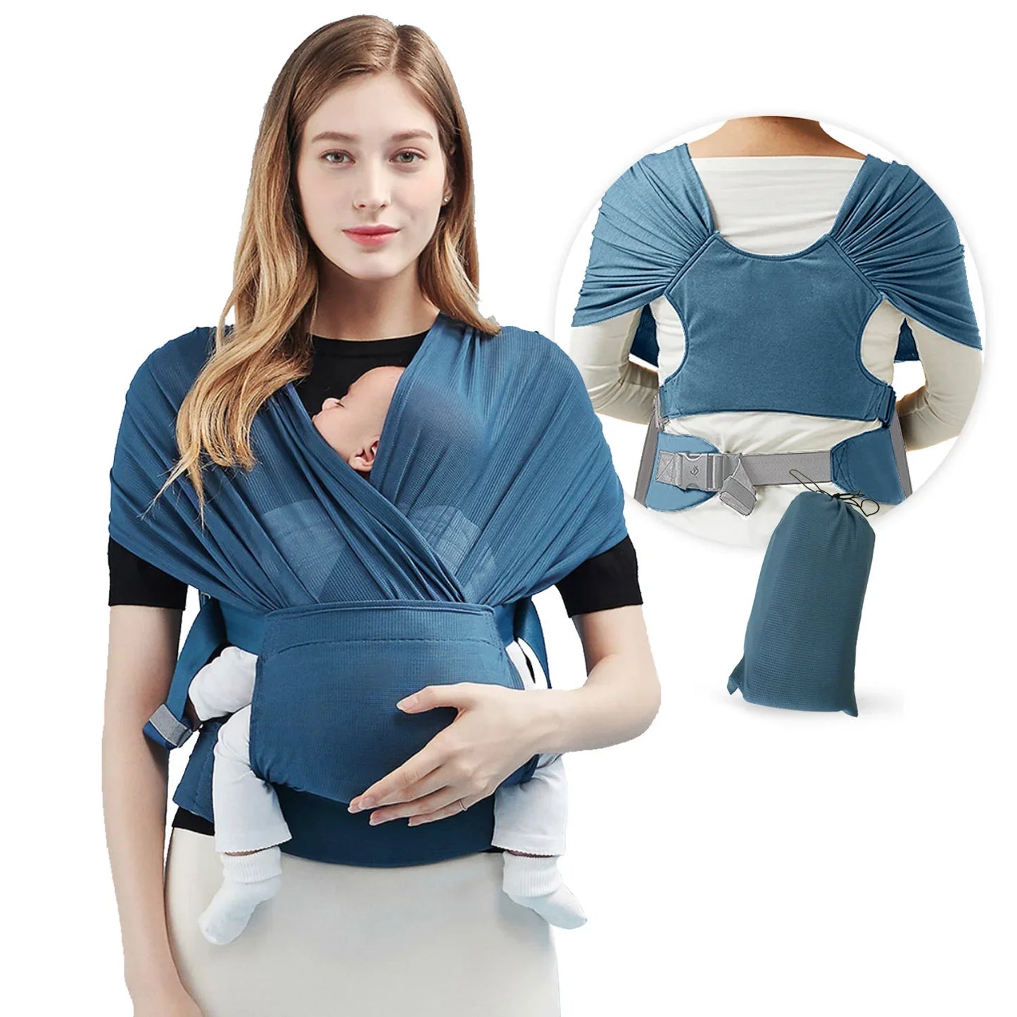 porte-bébé en écharpe
