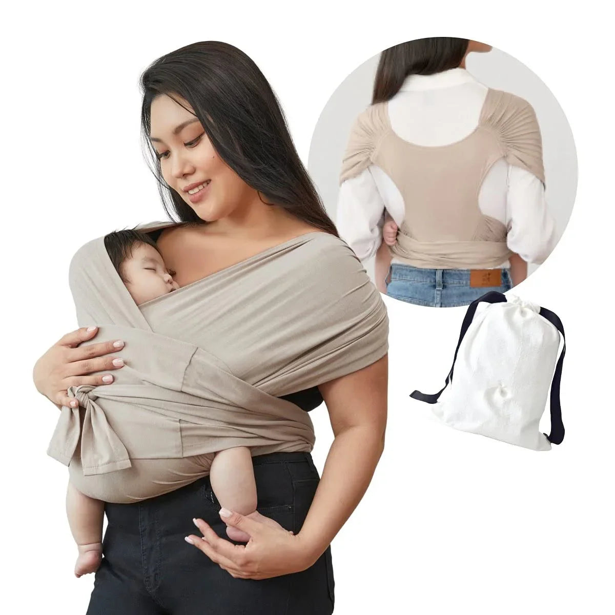 portant bébé