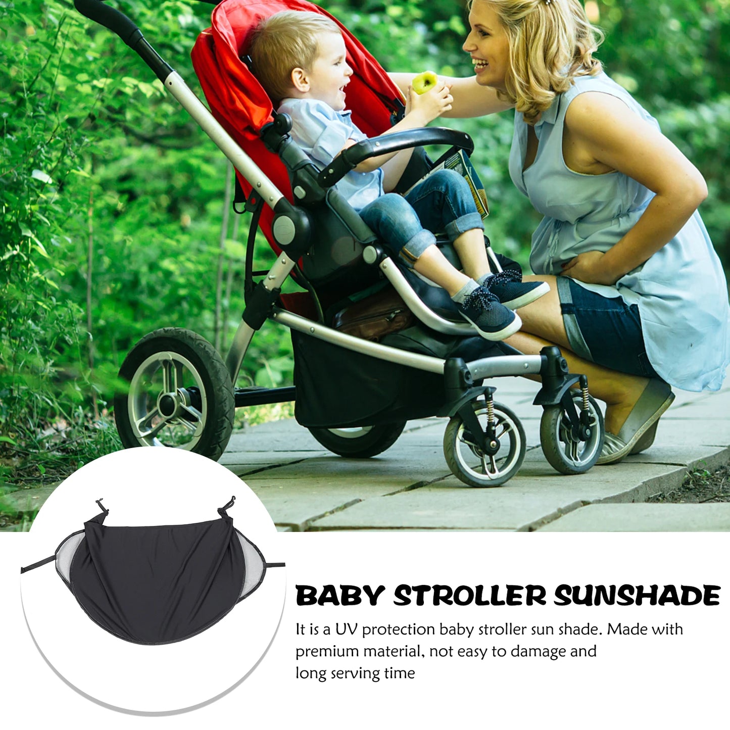 Para-soleil porte-bébé