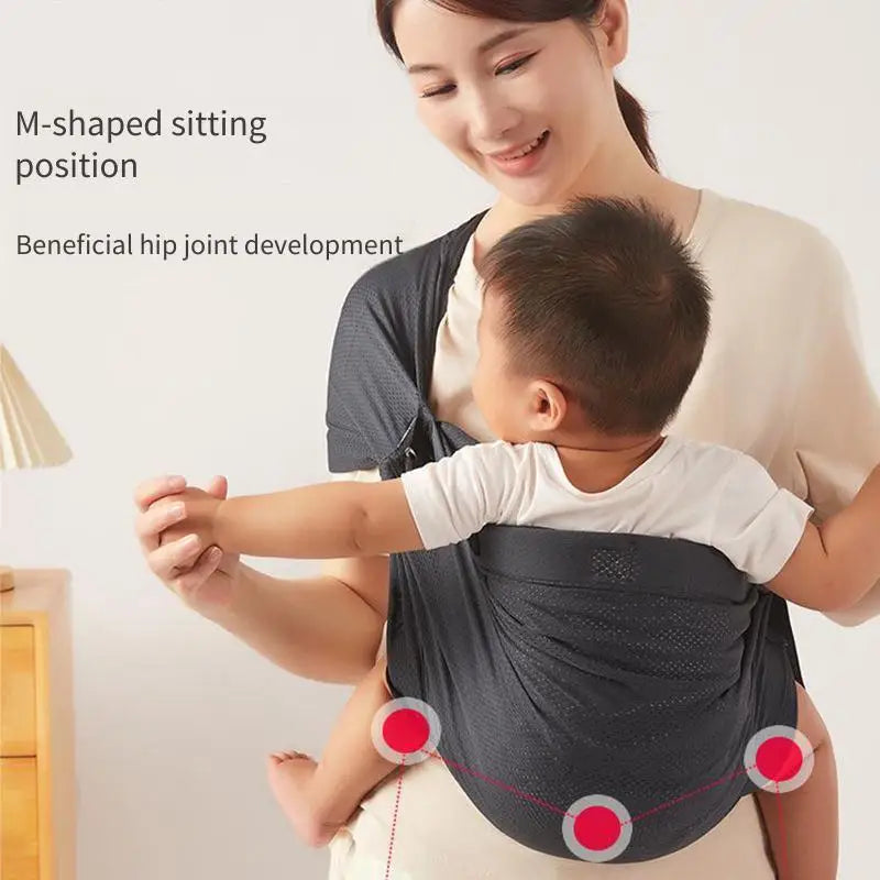 Porte-bébé sur le bras