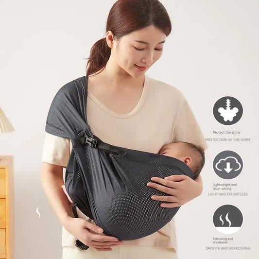 Porte-bébé sur le bras