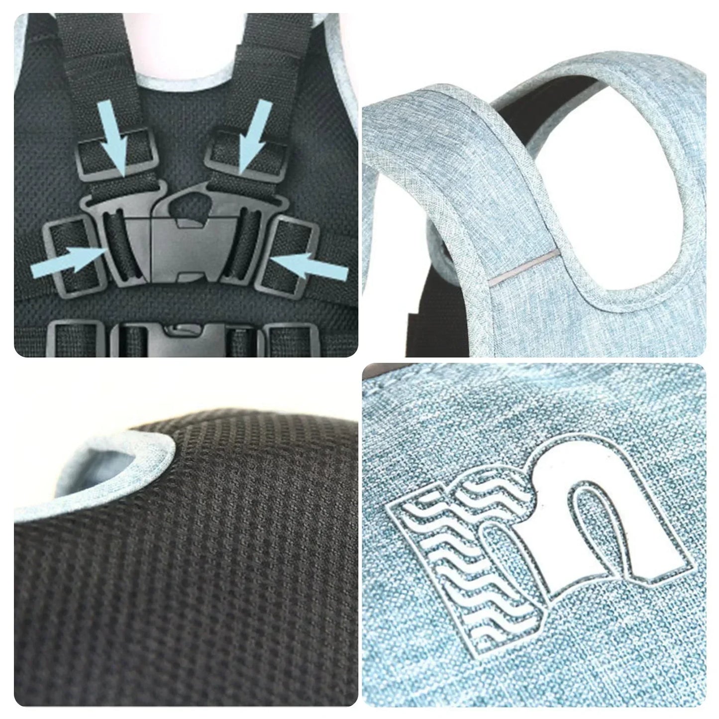 Sangle porte-bébé vélo