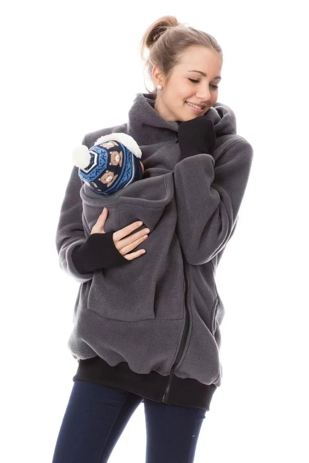 menteau porte bébé