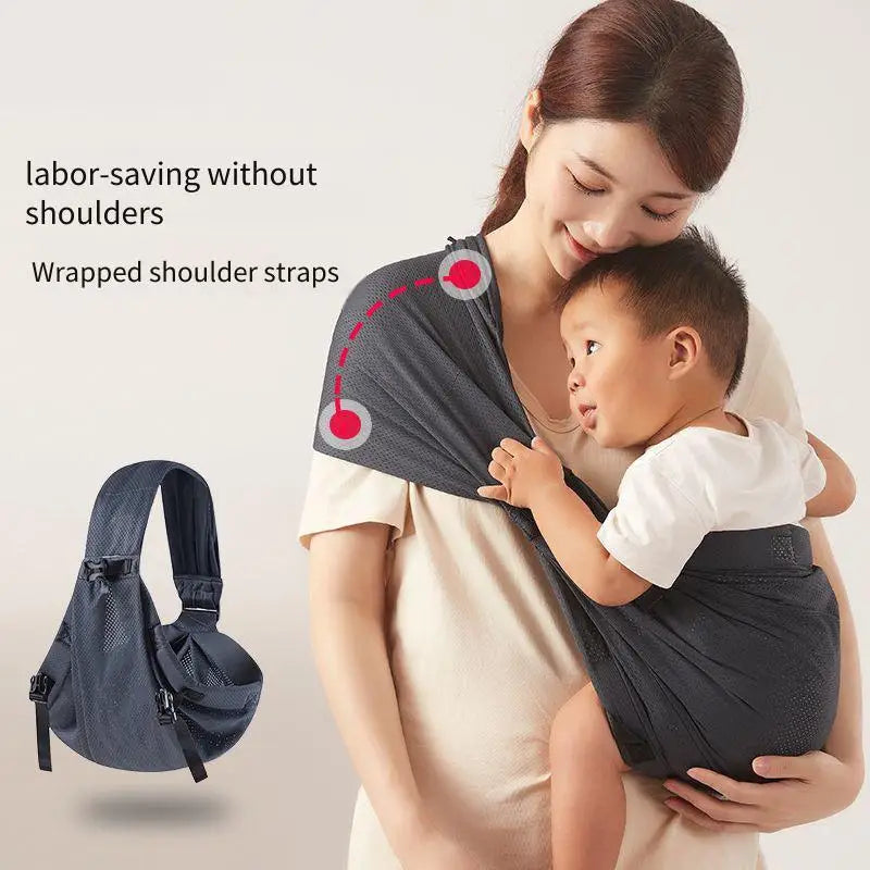 Porte-bébé sur le bras