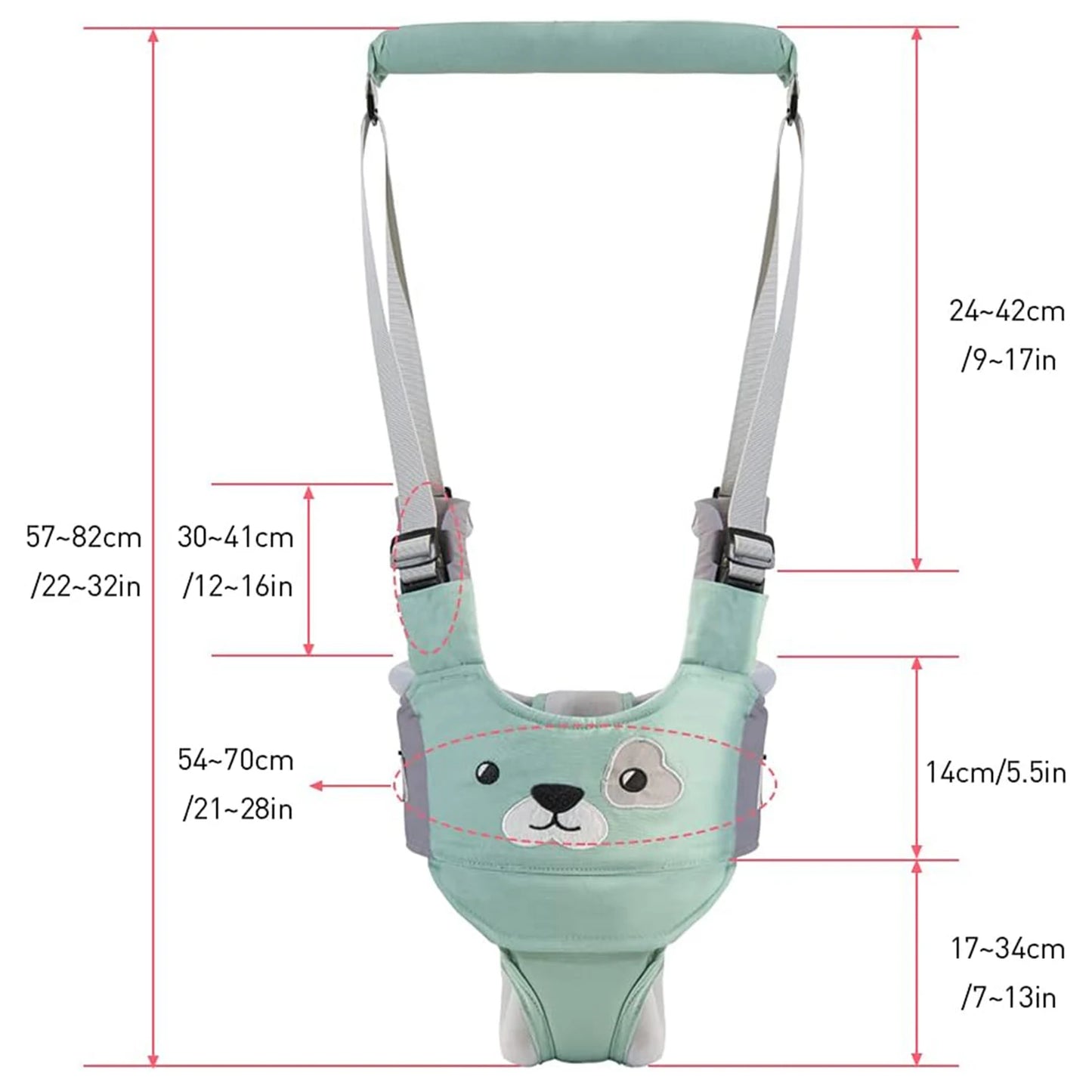 porte-bébé marche, ceinture