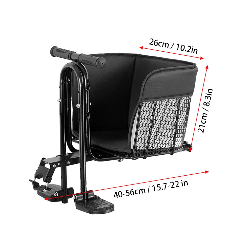 Vélo électrique avec porte-bébé