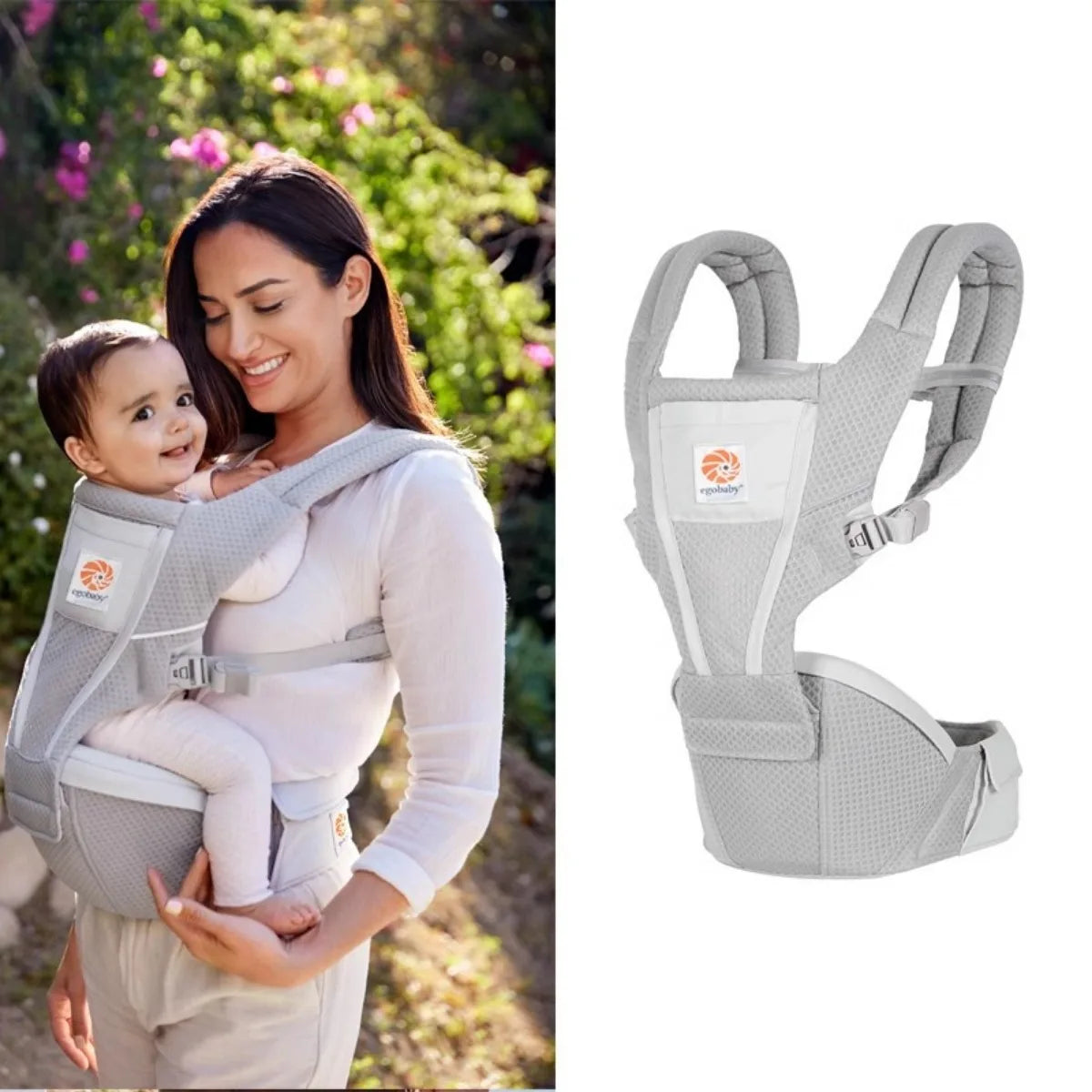 Porte-bébé avec assise