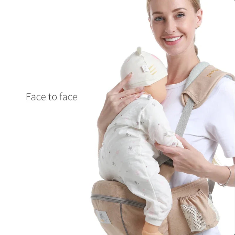 porte-bébé autour de bébé